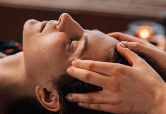 Massage crânien